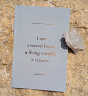 I Am a Sacred Force, a Living Temple, a Creator — A Divine Feminine Empowerment Journal