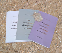 Load image into Gallery viewer, I Reclaim My Space, My Energy, My Voice — A Divine Feminine Empowerment Journal
