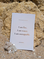 I Am Fire, I Am Water, I Am Unstoppable — A Divine Feminine Empowerment Journal